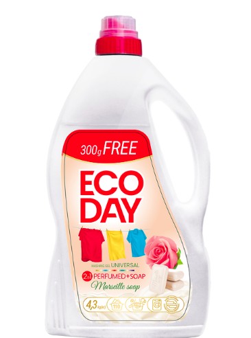 Гель для прання ONIKS Eco Day Марсельське мило 4.3 л